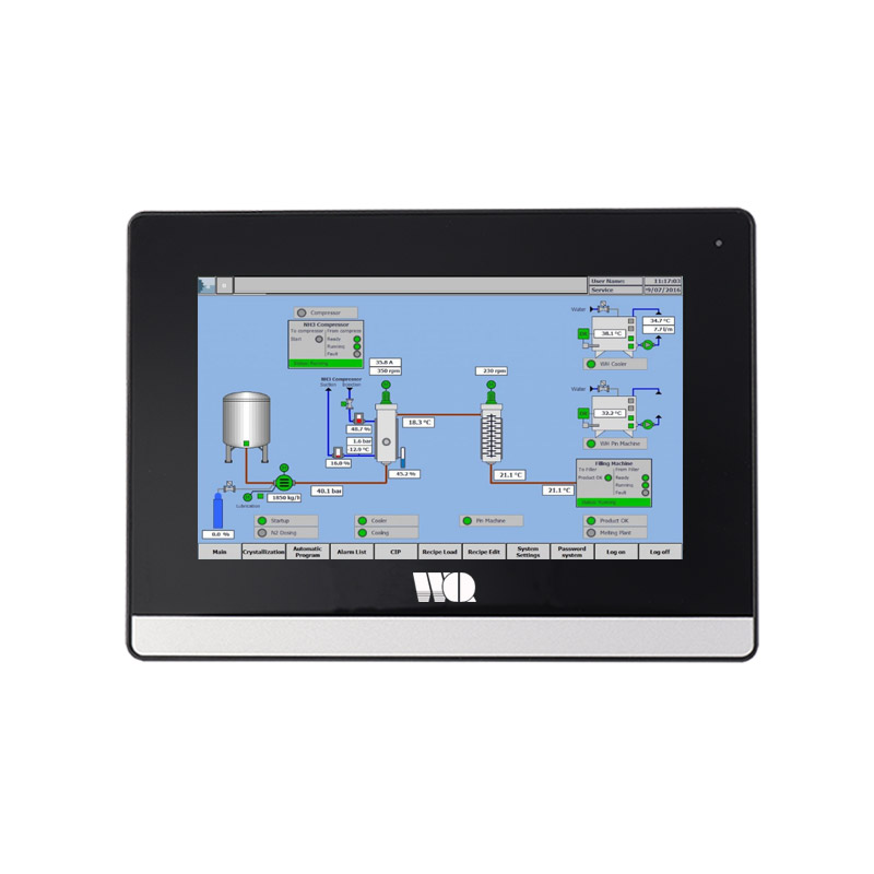 Application of Weiqian Industrial Tablet PC in MES System